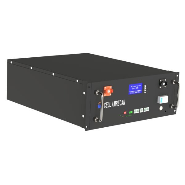 BLACK 5KWH LIFEPO4 LITHIUM BATTERY - Image 2